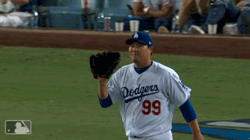 los angeles dodgers sport GIF by MLB
