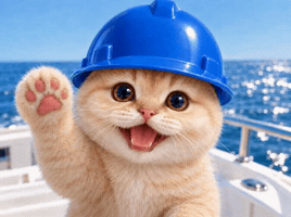 Cat Hello GIF by Basecat