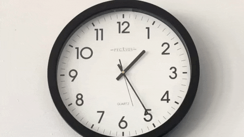 Clock GIF by MercyhurstU - Find & Share on GIPHY