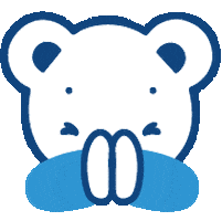 Bear くま Sticker by familiar