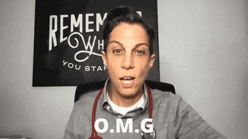 Oh My Gosh Reaction GIF by The Knew Method
