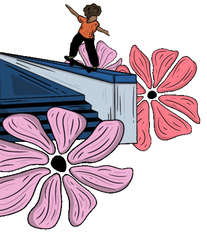 Skateboard Vans Sticker by Divas Skateras