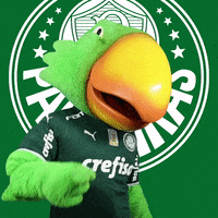 Mascote Come Here GIF by SE Palmeiras