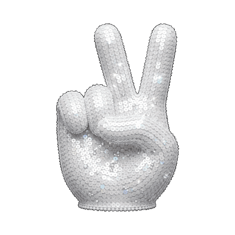 Michael Jackson Peace Sticker by Demetre