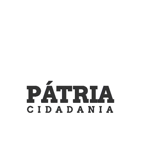 Pátria Cidadania Sticker