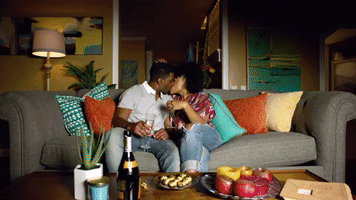 Date Kiss GIF by Laff Mobb’s Laff Tracks