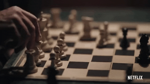 Chess GIF by NETFLIX