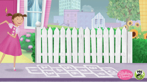 Playing Outside Pinkalicious And Peterrific GIF by PBS KIDS by pbskids