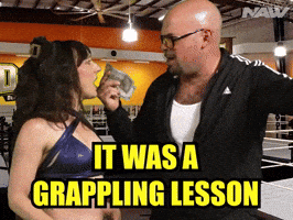 Excuse GIF by Nearly Average Wrestling