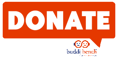 buddi bench Sticker