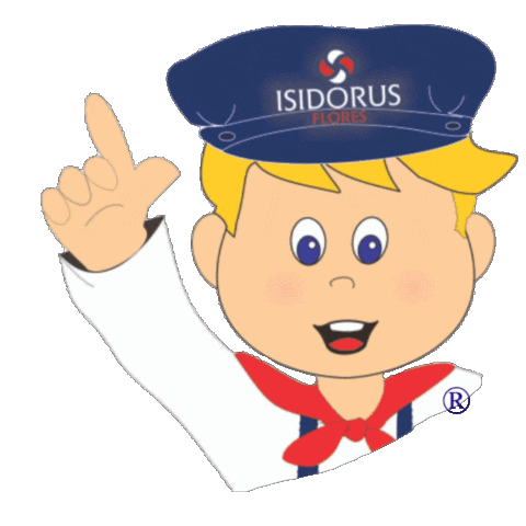 Isidorus Flores Sticker