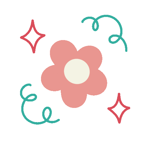 Flower Blink Sticker