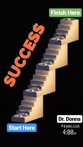 4Amclub Success GIF by Dr. Donna Thomas Rodgers
