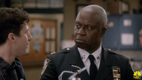 photo Captain Holt Brooklyn Nine Nine Gif think andre braugher gif by brooklyn