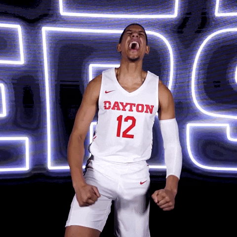 University Of Dayton Basketball GIF by Dayton Flyers