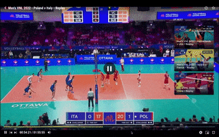 Vnl GIF by Brown Volleyball