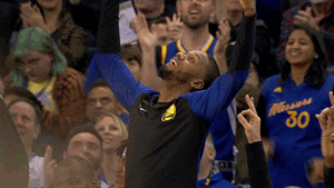 Golden State Warriors Mood GIF by NBA