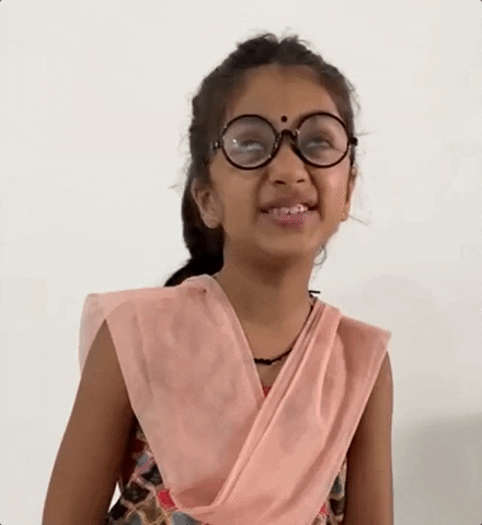 Indian Girl Reaction GIF by da sachin