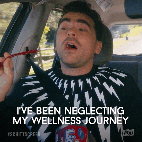 Good vibes gif by schitt's creek - find & share on giphy
