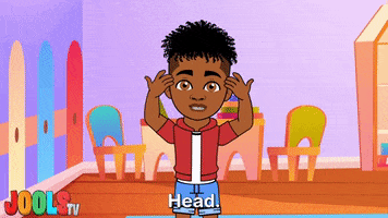 Head Shoulders Knees And Toes GIF by JOOLS TV