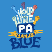 Hold the line, PA. Keep PA Blue