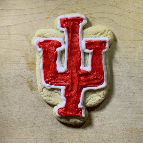 Iu Bloomington Cookie GIF by Indiana University Bloomington