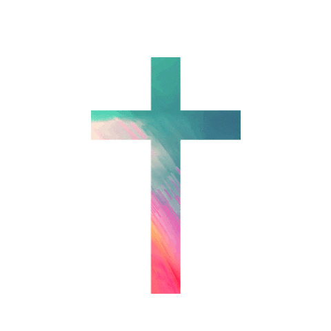 christian cross Sticker by TMYF