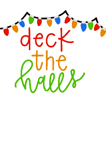 Christmas Lights Sticker