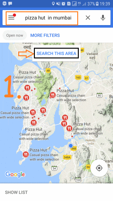 Google Map GIF