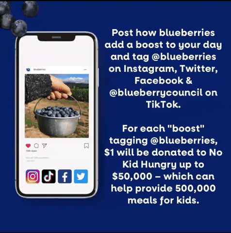 Blueberries GIF