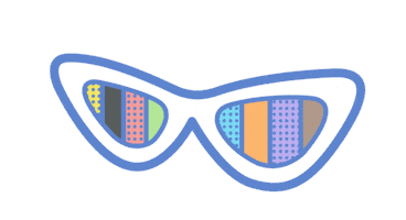 Pride Glasses Sticker by MSCroasters