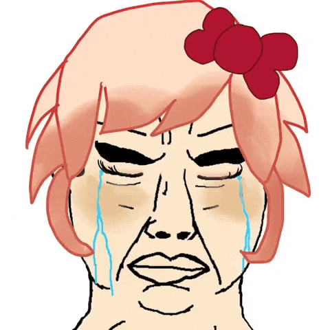 Its Over Wojak GIF