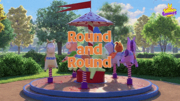 Round And Round Spinning GIF by Sunny Bunnies
