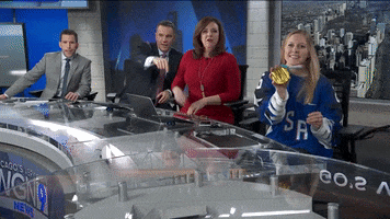 gold medal hockey GIF by WGN Morning News