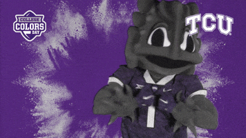 Excited College Sports GIF by College Colors Day
