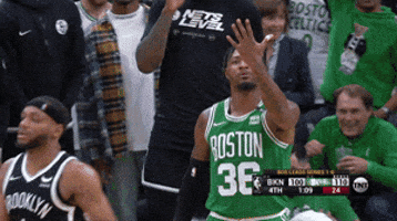 Marcus Smart Reaction GIF by Boston Celtics - Find & Share on GIPHY
