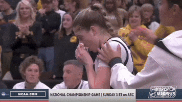 Womens Basketball Kiss GIF by NCAA March Madness