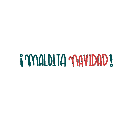 Feliz Navidad Art Sticker