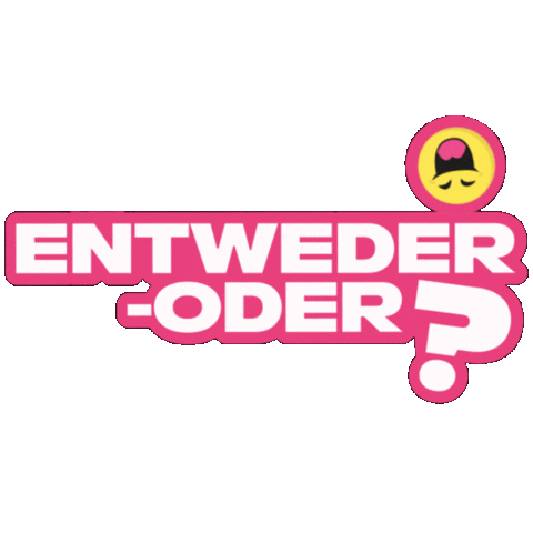 Entwederoder Sticker by SportlerinMagazin