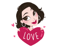 Love You Heart Sticker by Loreal Paris Thaialnd