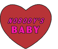 Heart Valentine Sticker by Mellow Gold Studio