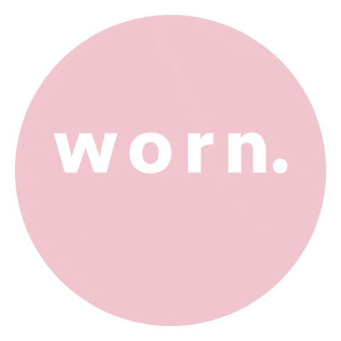 worn. Sticker