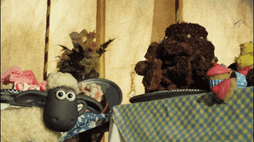 hungry shaun the sheep GIF by Aardman Animations