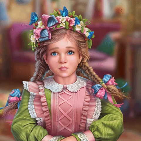Little Girl Dress GIF by G5 games