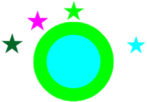 Stars Show Sticker by This Bushwick Life