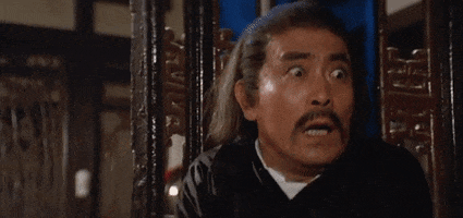 scared martial arts GIF by Shaw Brothers