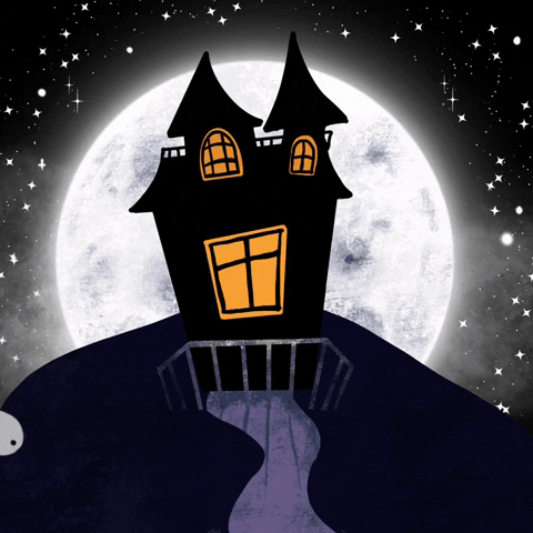 Cute Haunted House GIFs - Find & Share on GIPHY