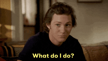 What Do I Do Idk GIF by CBS