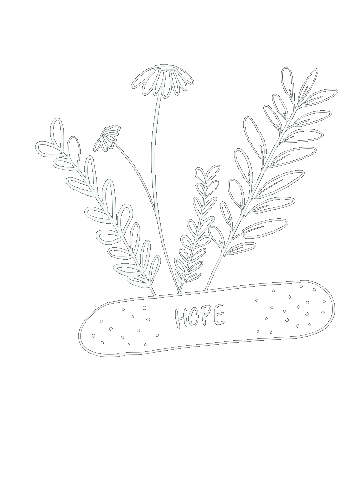Vibe Hope Sticker