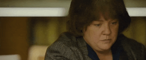 nervous melissa mccarthy GIF by Can You Ever Forgive Me?